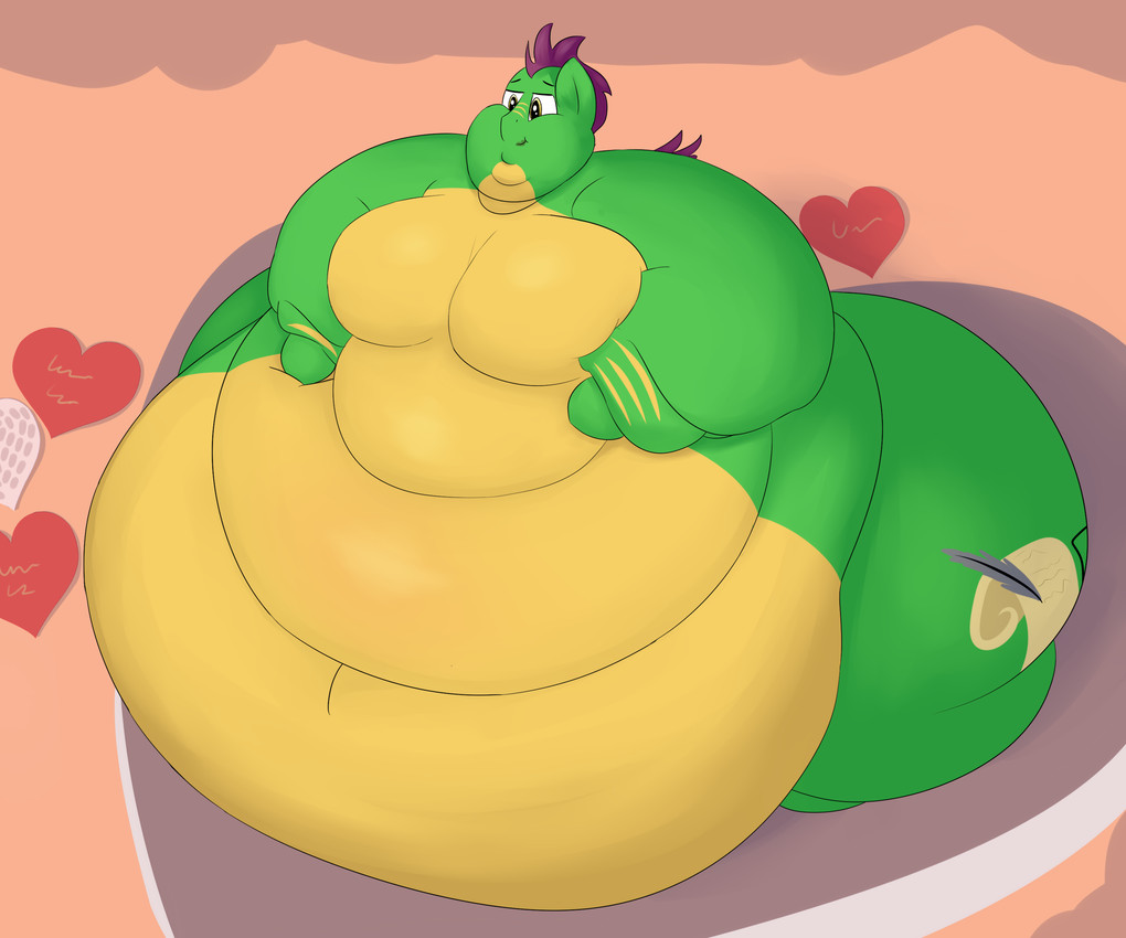 fan character and troodon (valentine's day and etc) created by lupin-quill