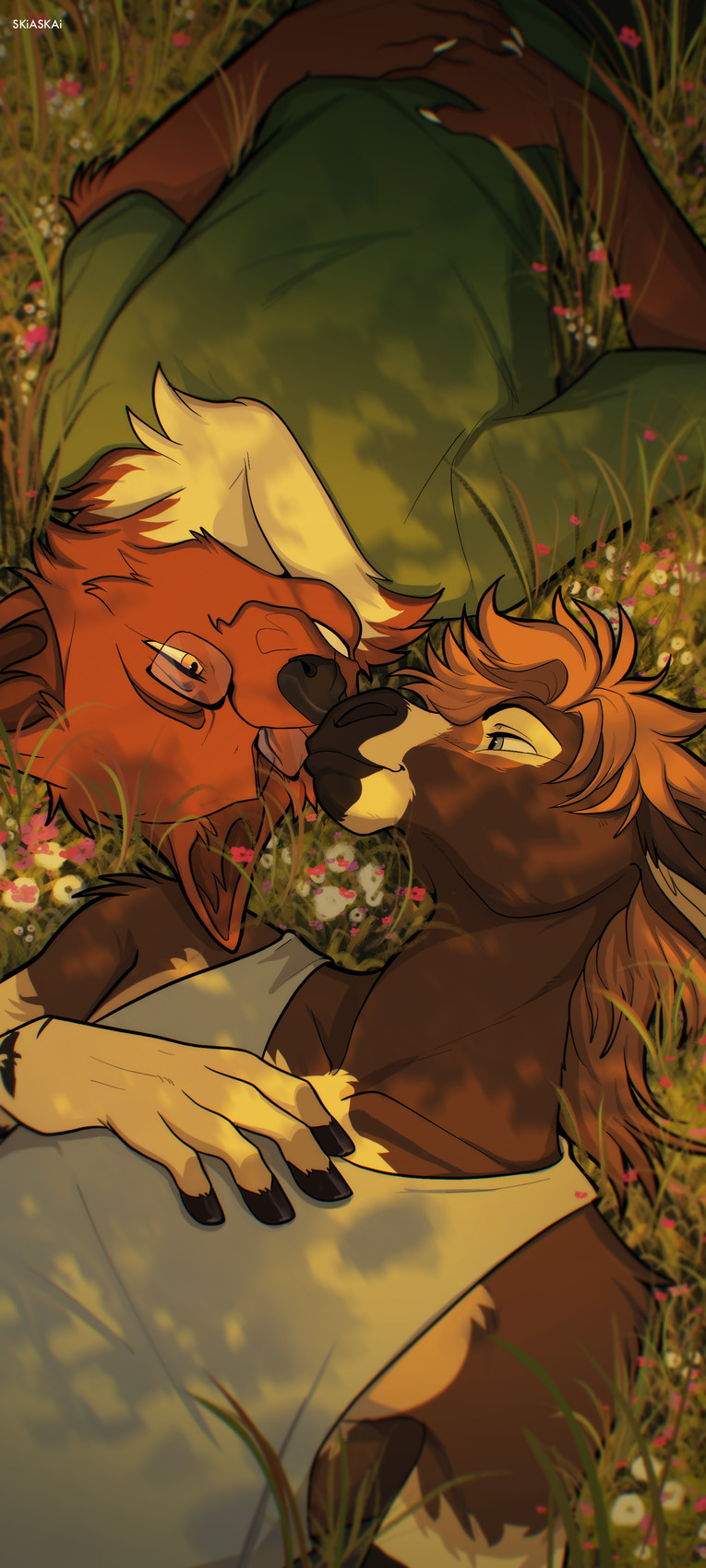cam and sean created by skiaskai