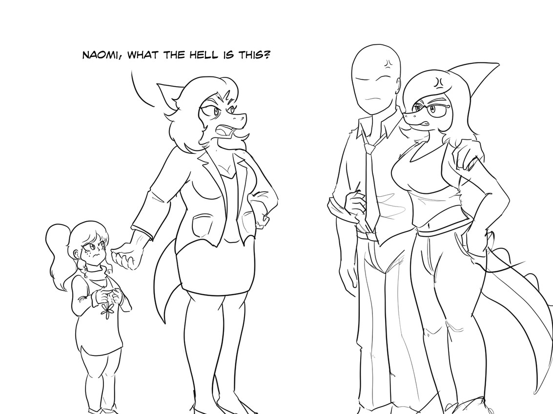 anon, cassandra, claire, and naomi (goodbye volcano high and etc) created by arsenic iii