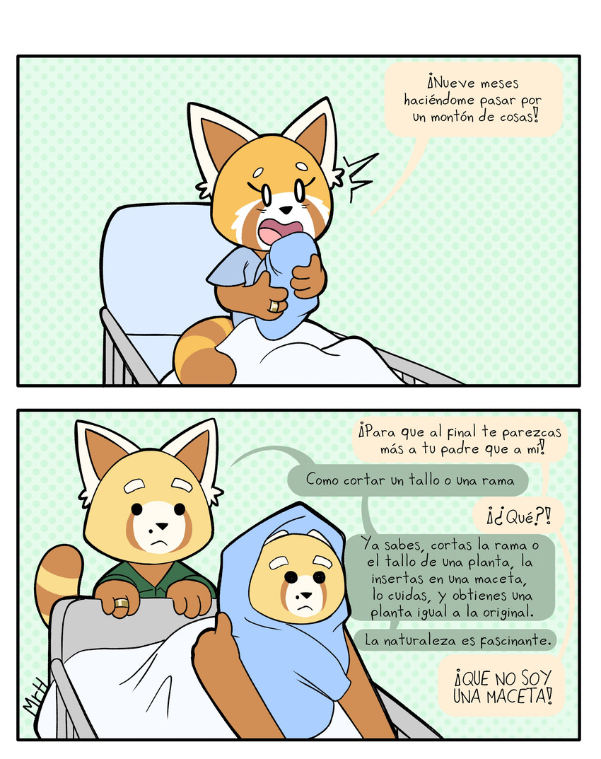 resasuke and retsuko (nine months in my womb making me suffer and etc) created by mr harinezumi