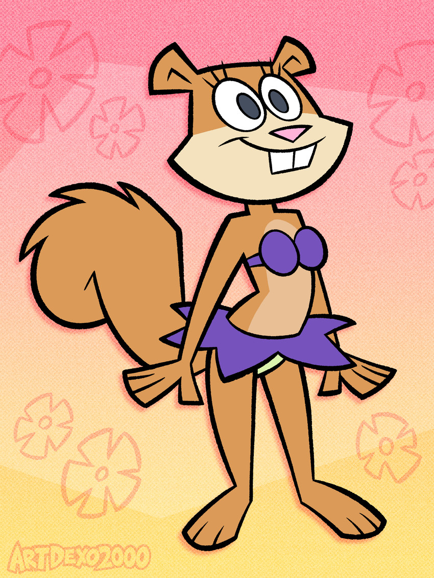 sandy cheeks (spongebob squarepants and etc) created by artdexo2000
