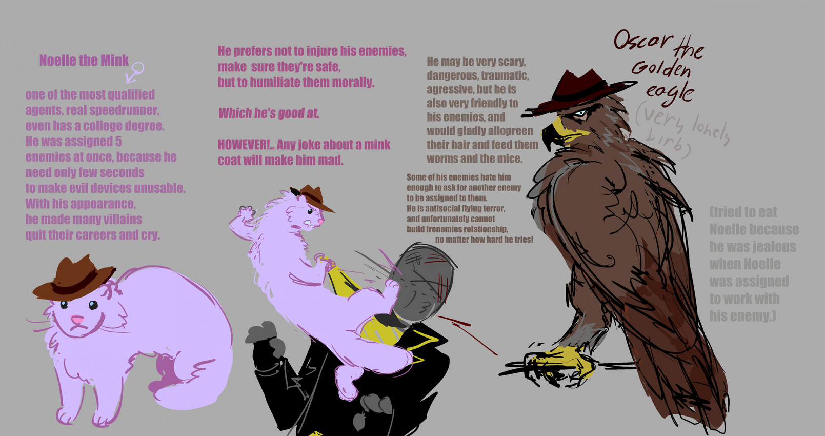anon and fan character (phineas and ferb and etc) created by 4g9rqoo