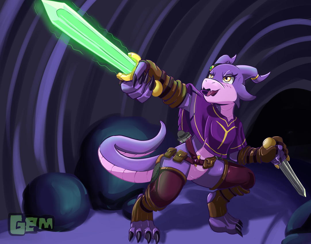 dungeons and dragons and etc created by geminart
