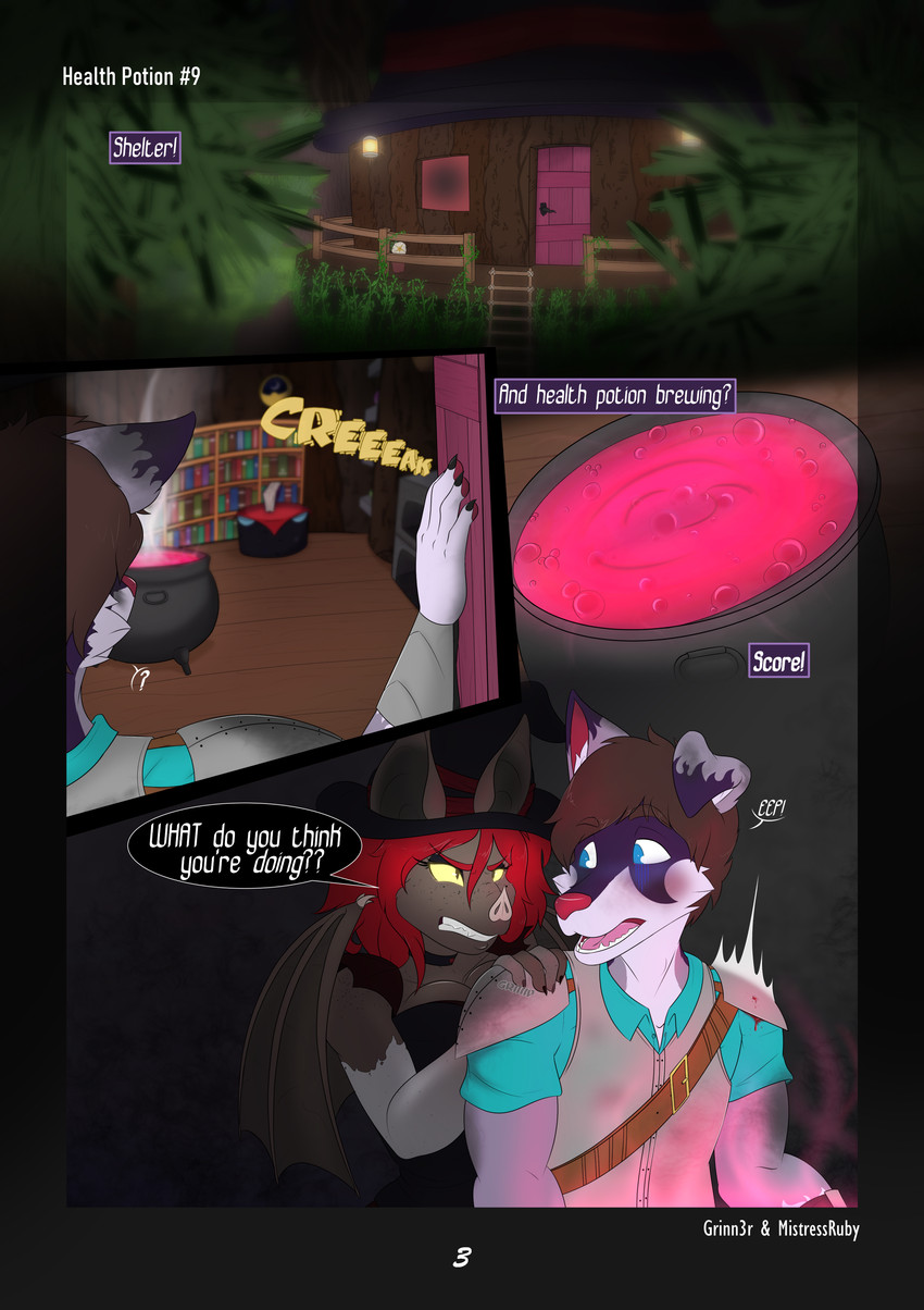 ethan and mistress ruby (xbox game studios and etc) created by grinn3r and mistress ruby (artist)