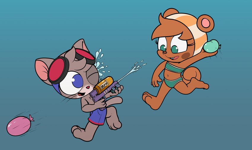 mitzi and murphy (murphy and mitzi and etc) created by drai (artist)