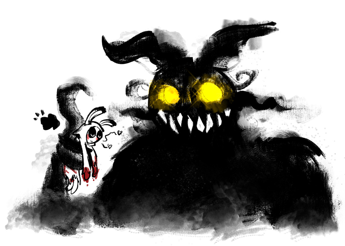 phantom of the bwahpera and t.s. woodrow (mario plus rabbids kingdom battle and etc) created by altermentality