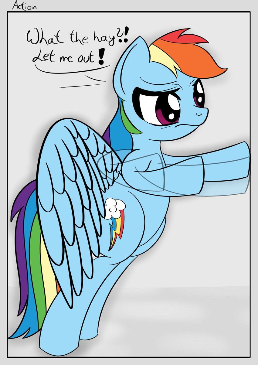 rainbow dash (friendship is magic and etc) created by datapony