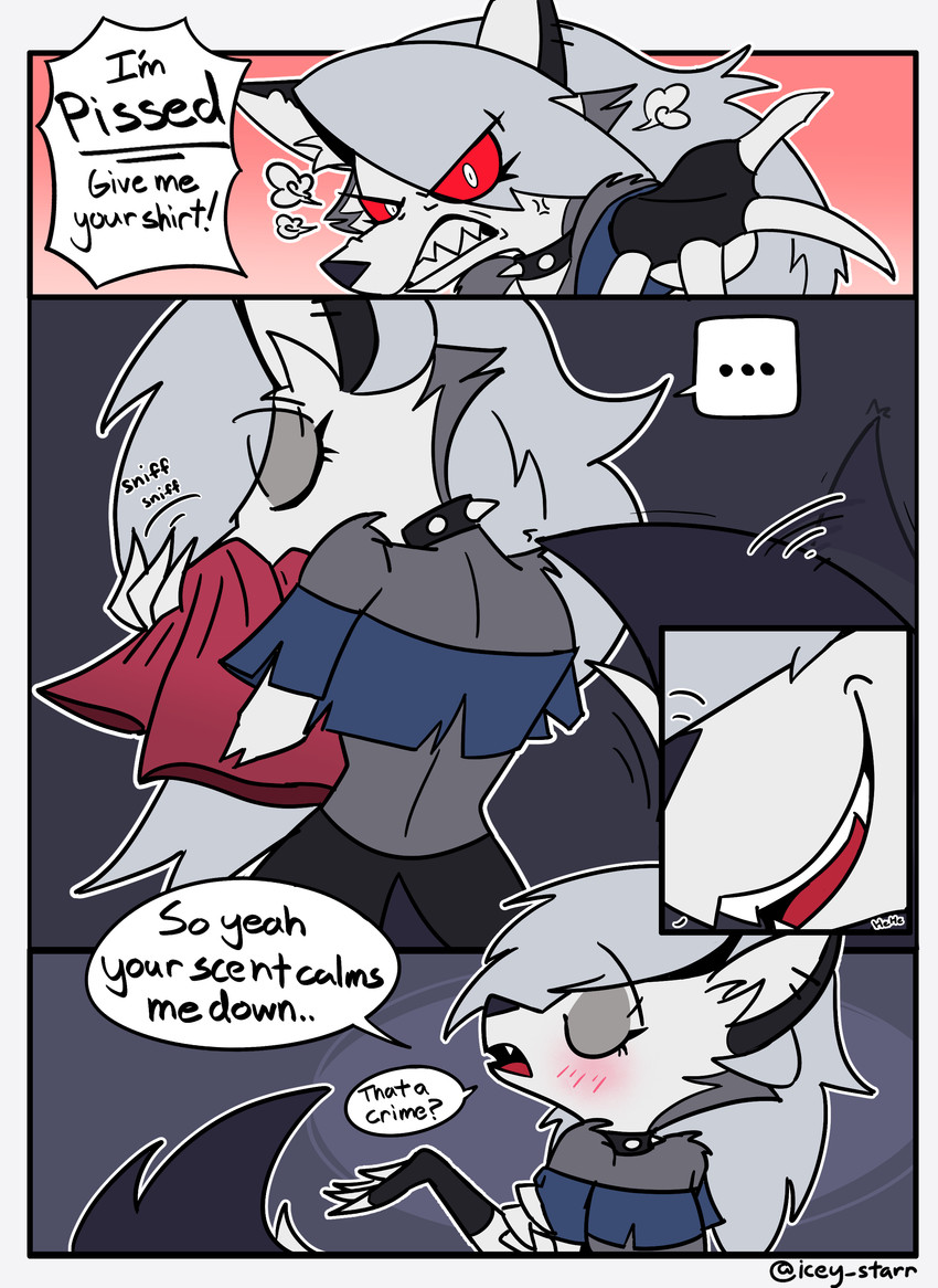 loona (helluva boss and etc) created by icey (artist)