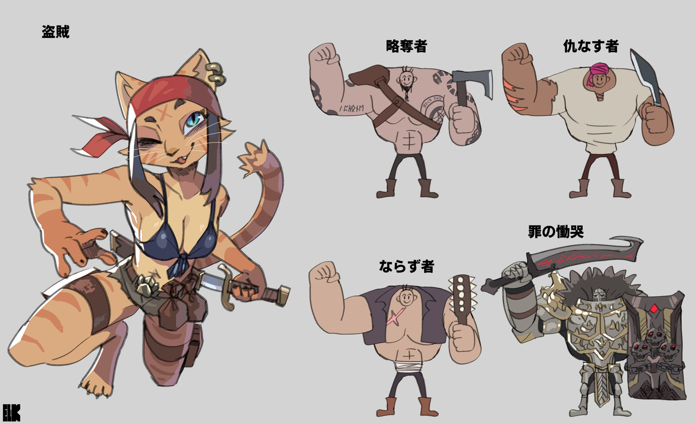 cat bandit created by el-k