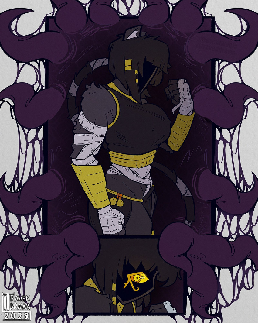 nyanlathotep (sucker for love:date to die for and etc) created by travendraws