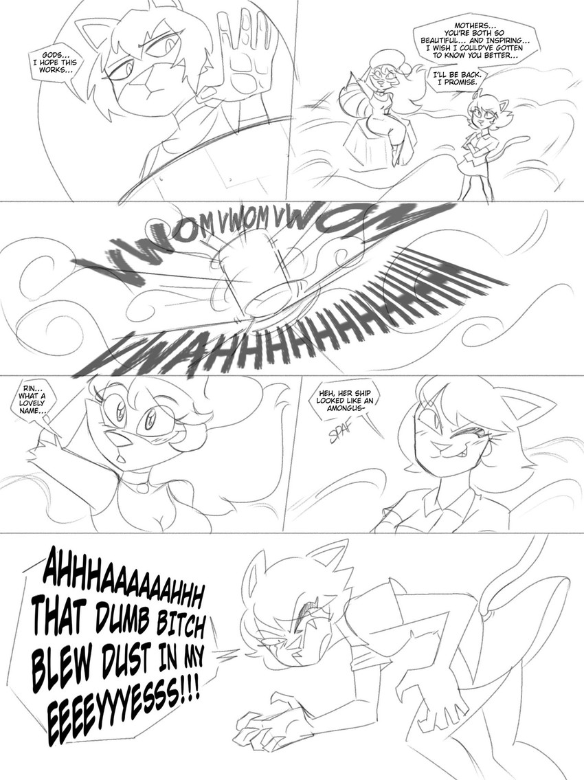 burque, rin, and seraphinxa created by kimberco
