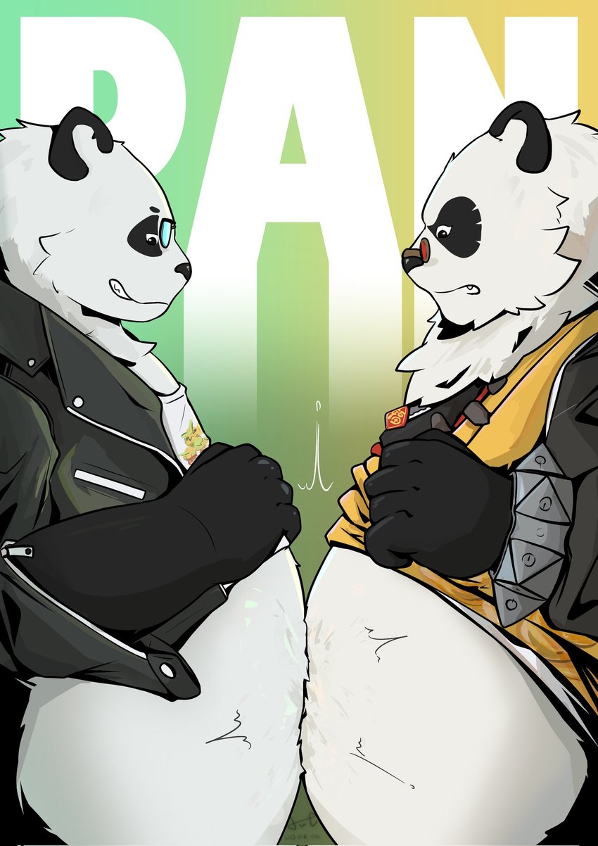 da pan and pan yin hu (arknights: endfield and etc) created by aant