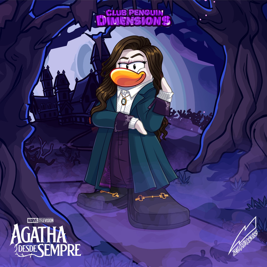 agatha harkness (agatha all along and etc) created by relampago686