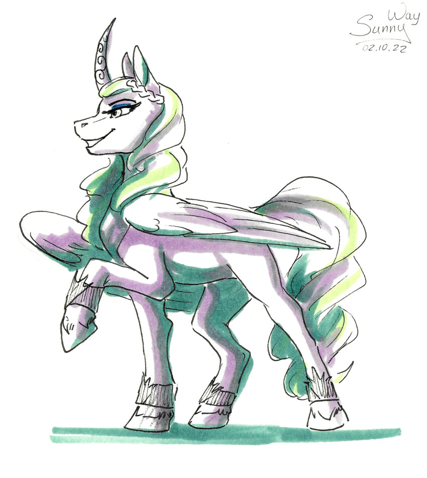 opaline (my little pony: a new generation and etc) created by sunny way
