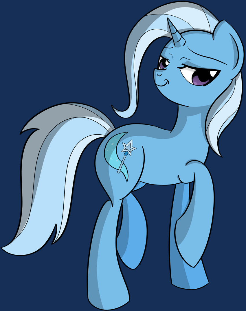 trixie (friendship is magic and etc) created by datapony