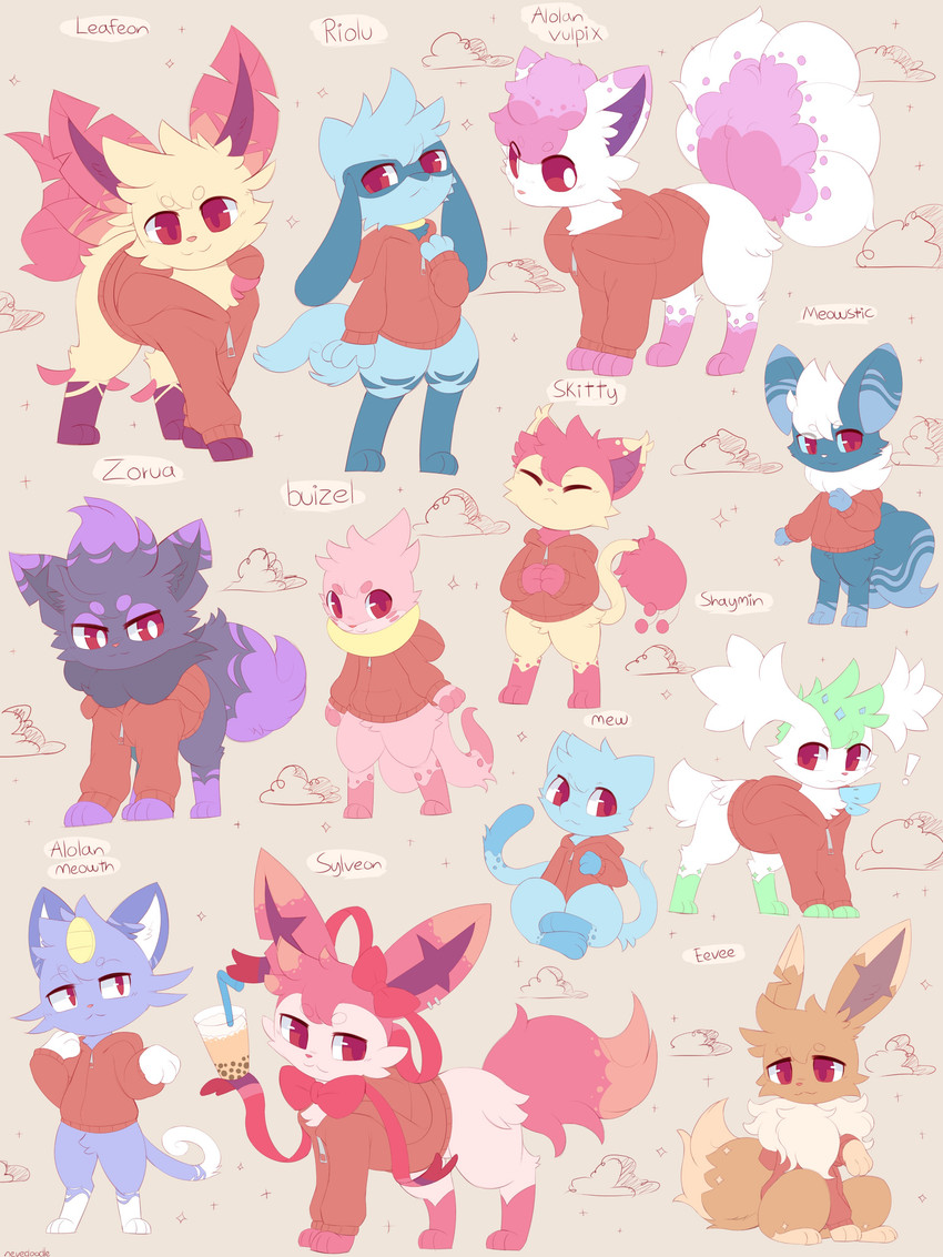 fan character and neve (nintendo and etc) created by plattyneko