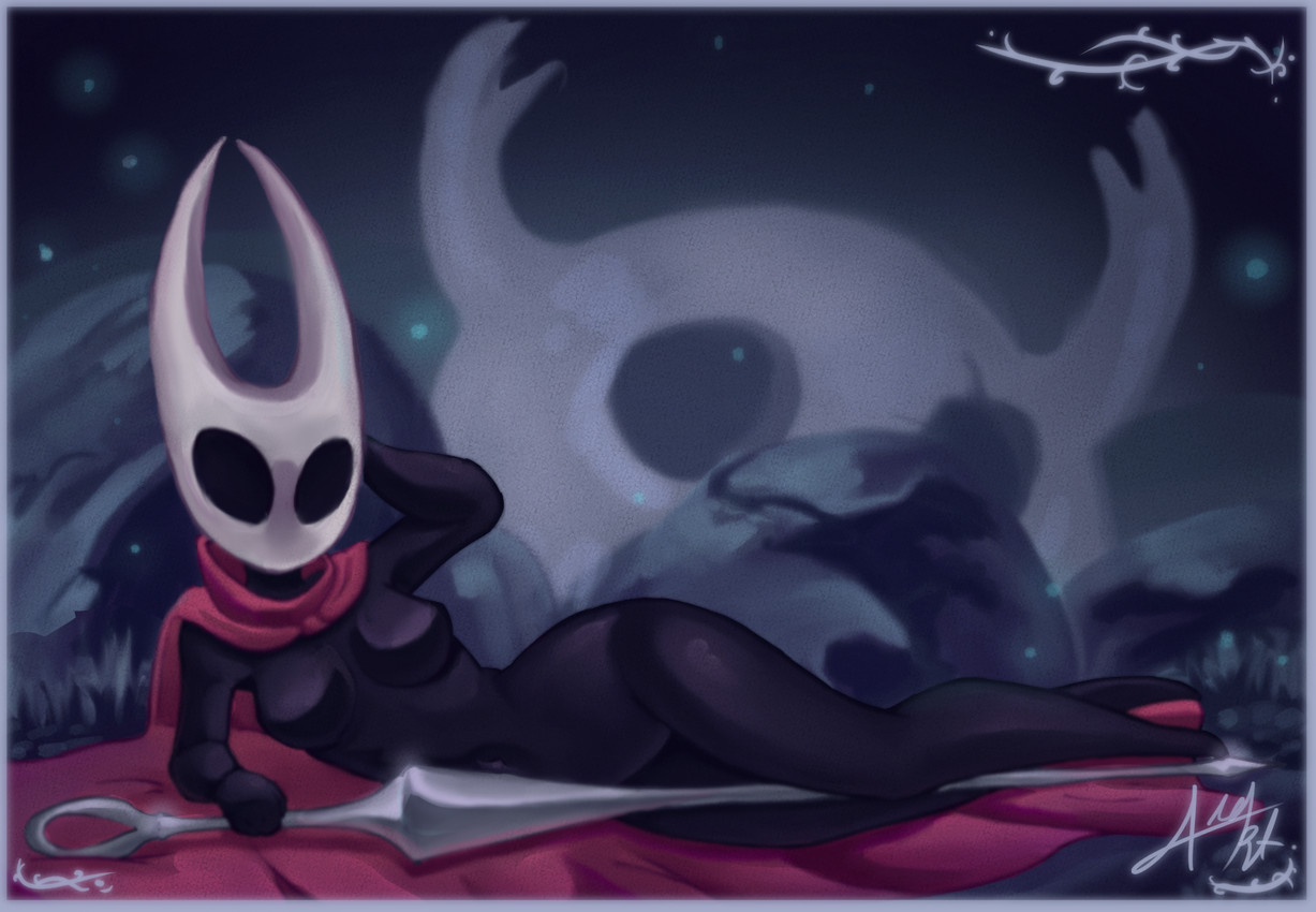 hornet (hollow knight and etc) created by ale-s-art