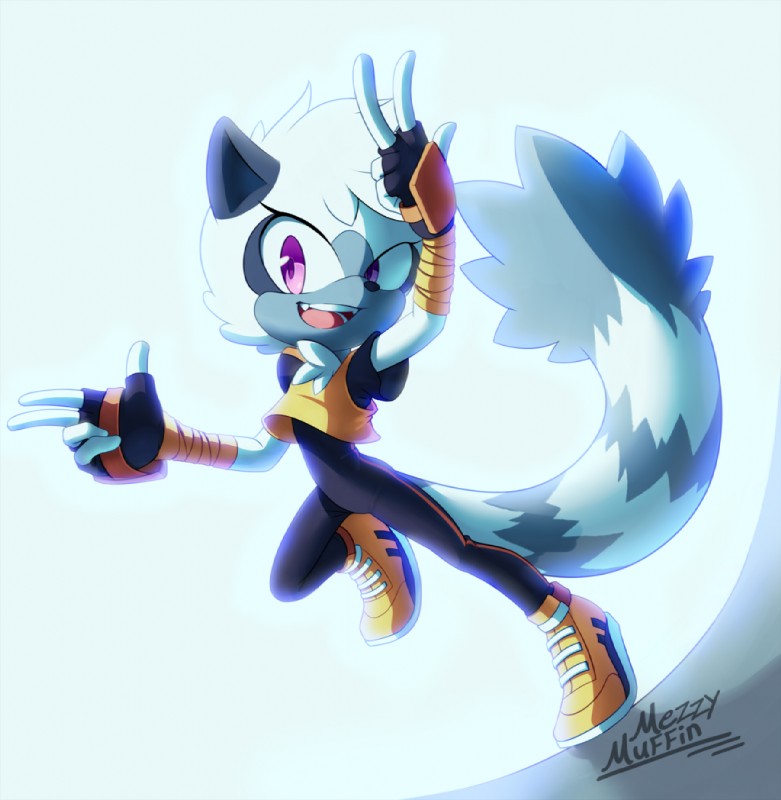 tangle the lemur (sonic the hedgehog (comics) and etc) created by mezzymuffin