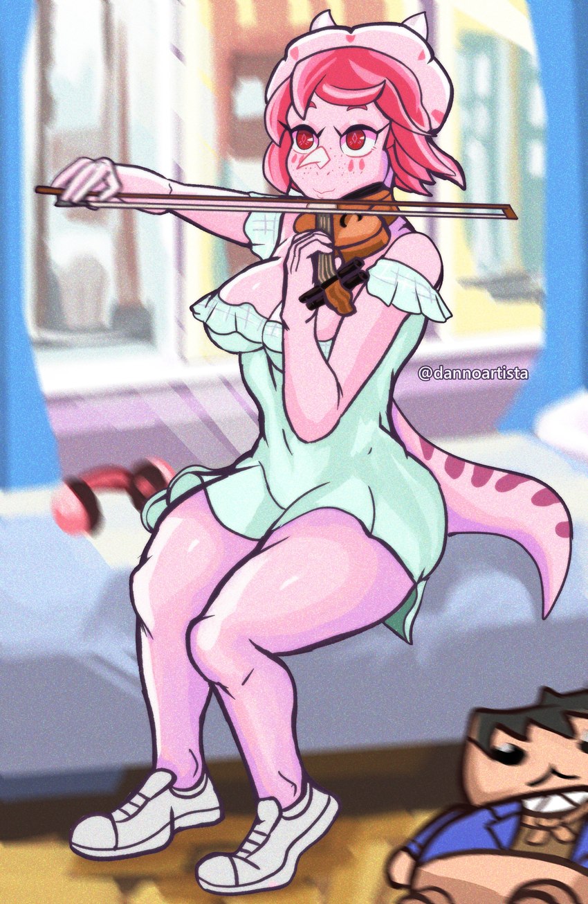 fan character and trixie (cavemanon studios and etc) created by dannoartista