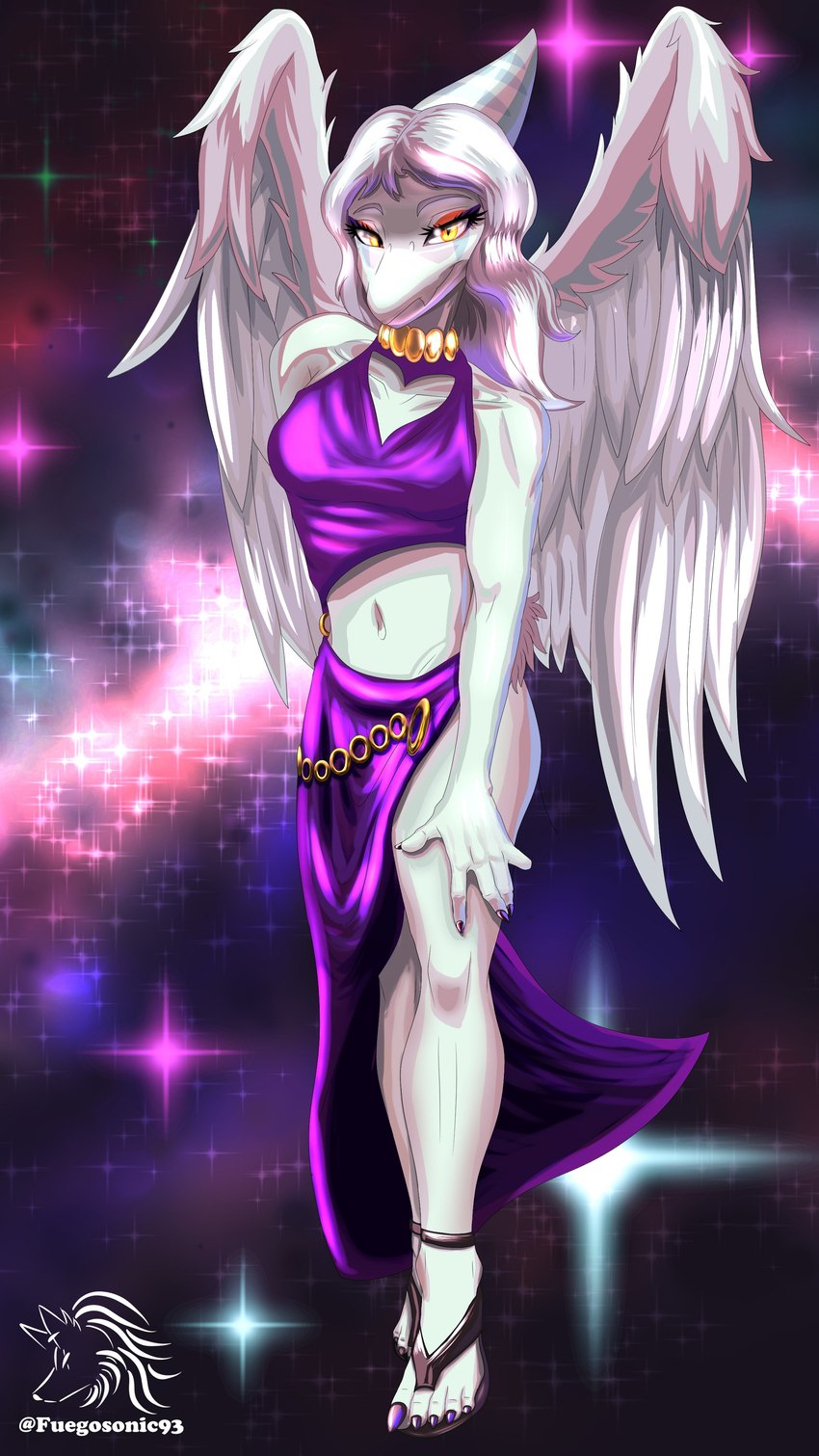 fang (goodbye volcano high and etc) created by fuegosonic93