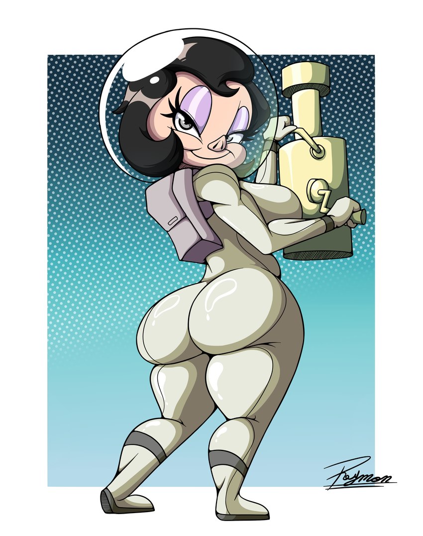 petunia pig (the day the earth blew up and etc) created by reymonrr