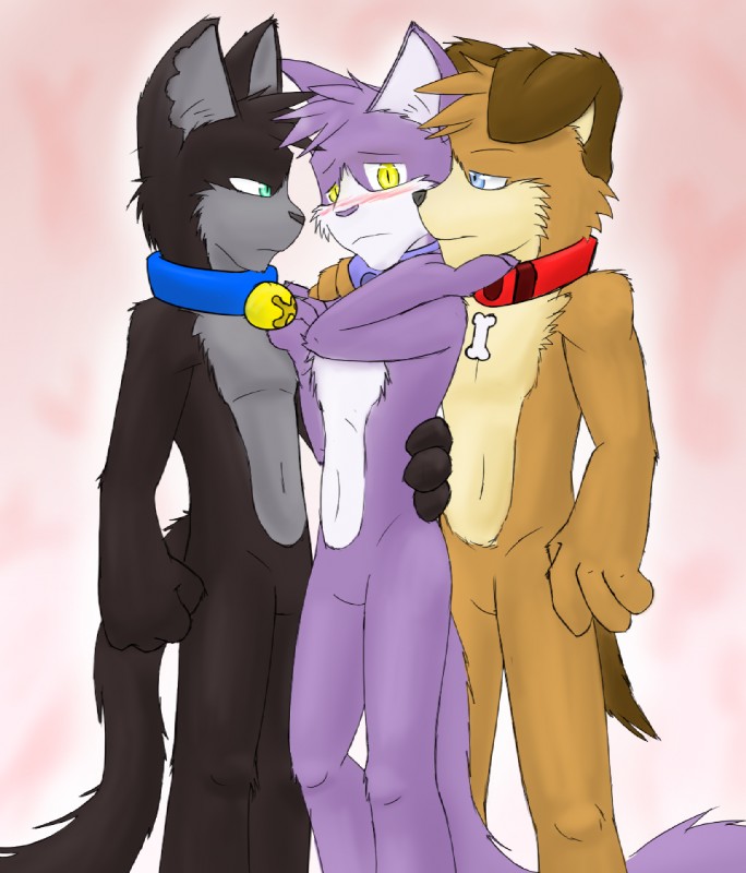 grape jelly, maxwell, and peanut butter (housepets!) created by bluebeat