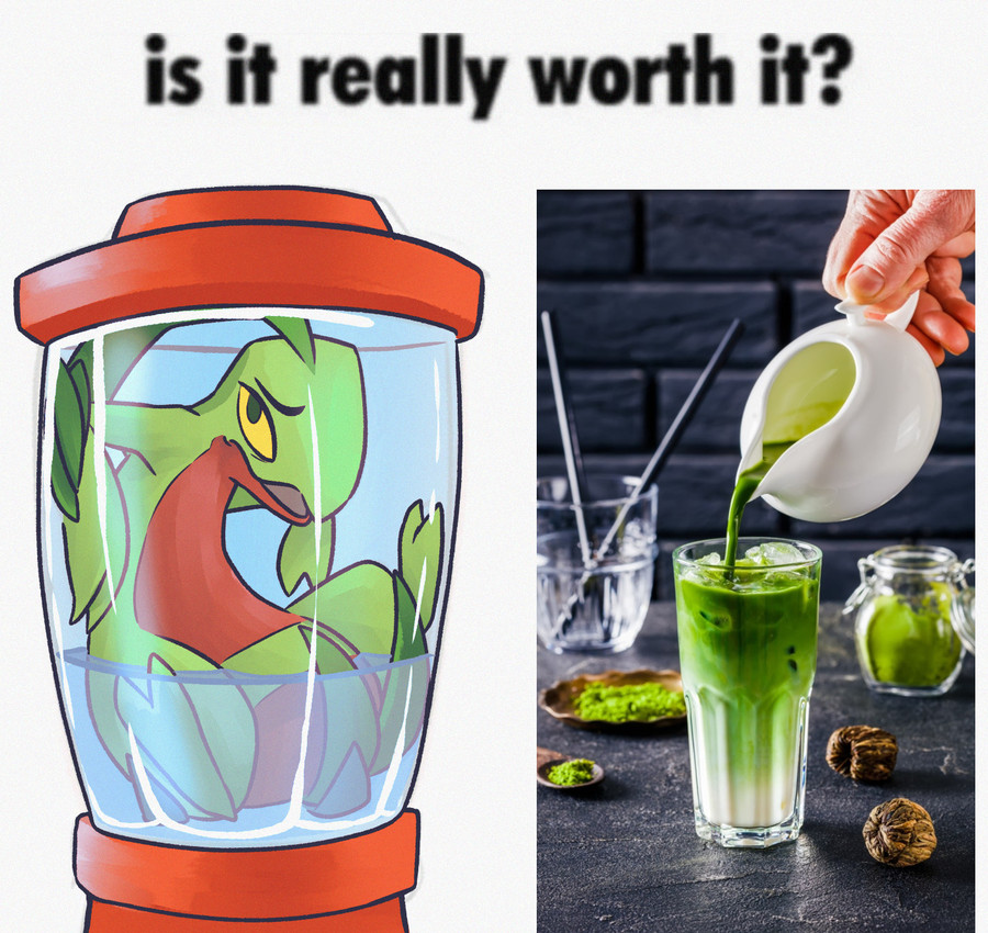 forced blending (meme) and etc created by lizbot