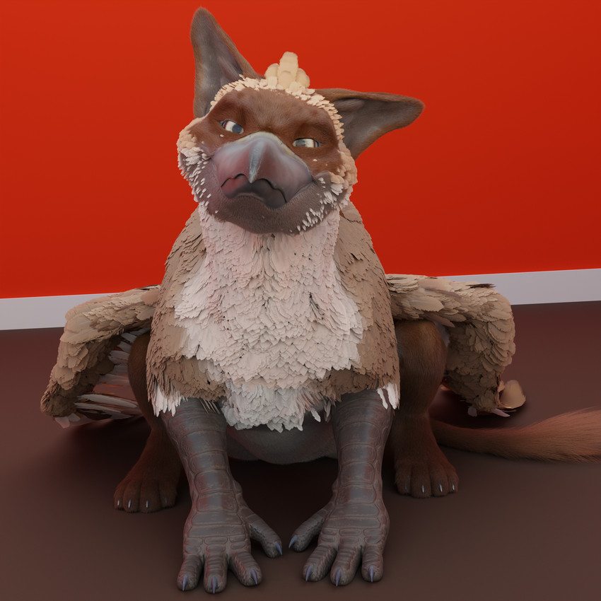 gryphon (mythology) created by racf92