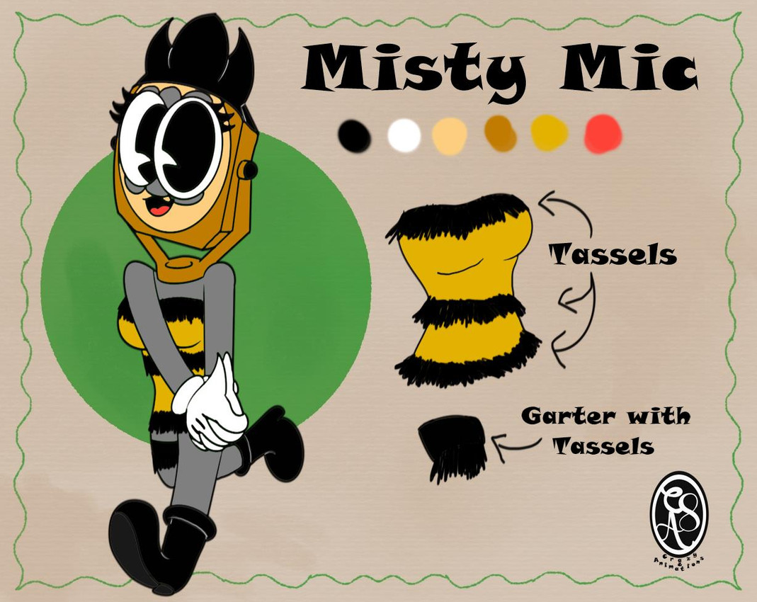misty mic created by crazy 8 animations