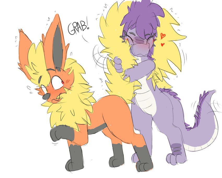 fyre and zullie (nintendo and etc) created by graedius (artist)