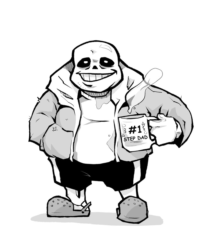 sans (undertale (series) and etc) created by elcalacas5