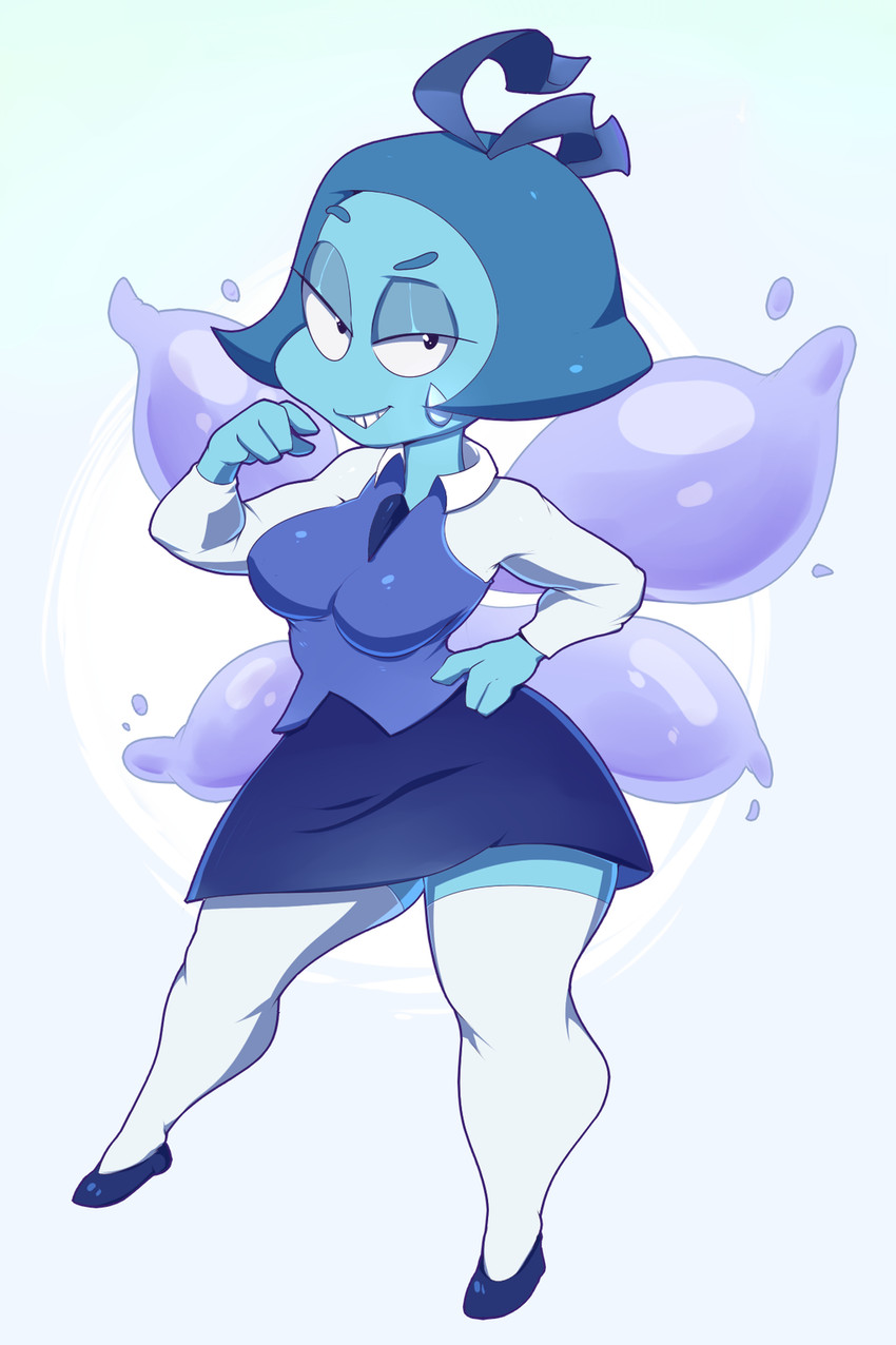 aquamarine (cartoon network and etc) created by riipley