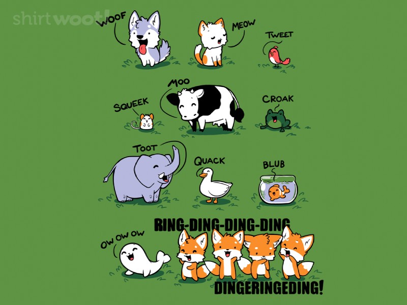 what does the fox say and etc created by fablefire