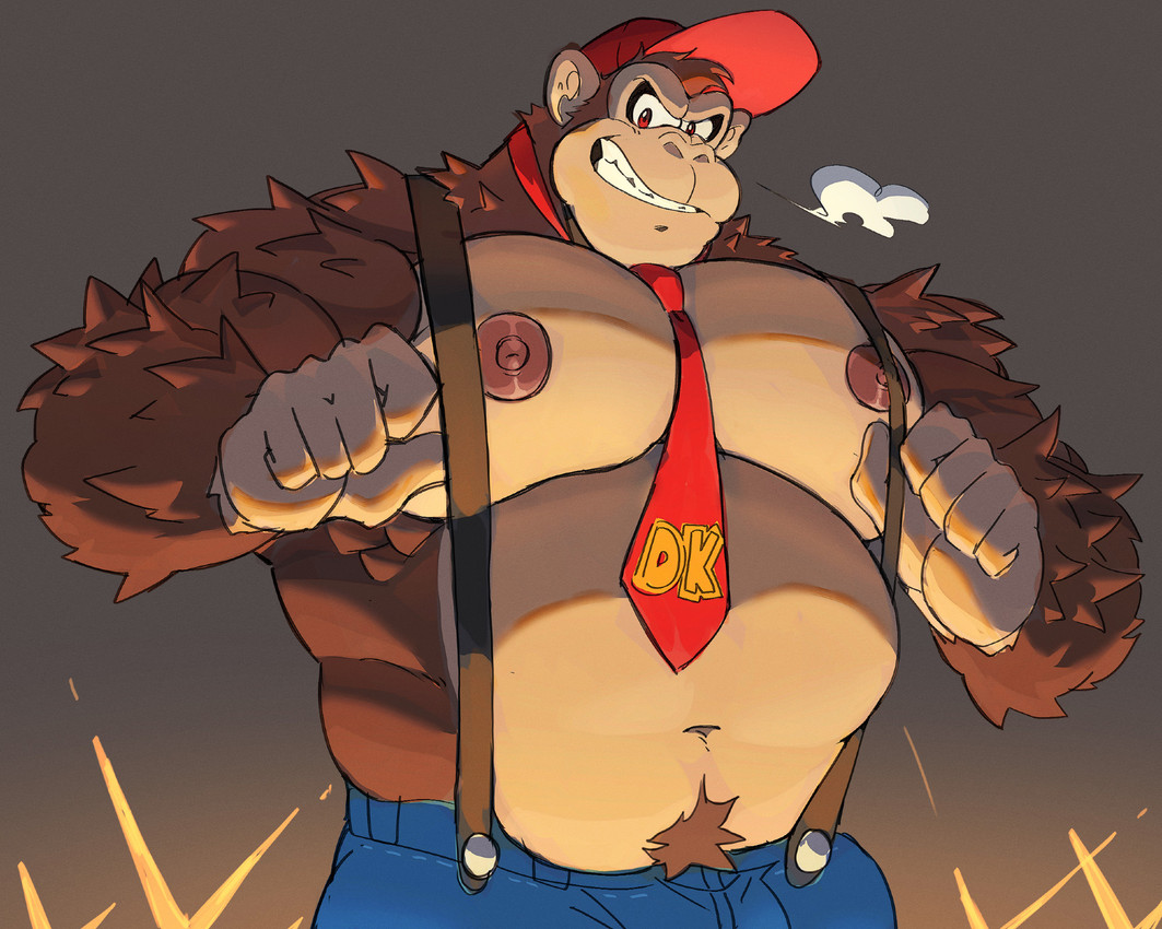 donkey kong (donkey kong (series) and etc) created by zhangkuu