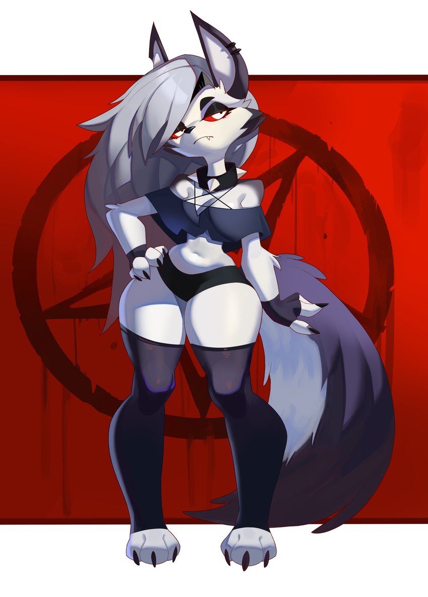 loona (helluva boss and etc) created by roxythefoxy