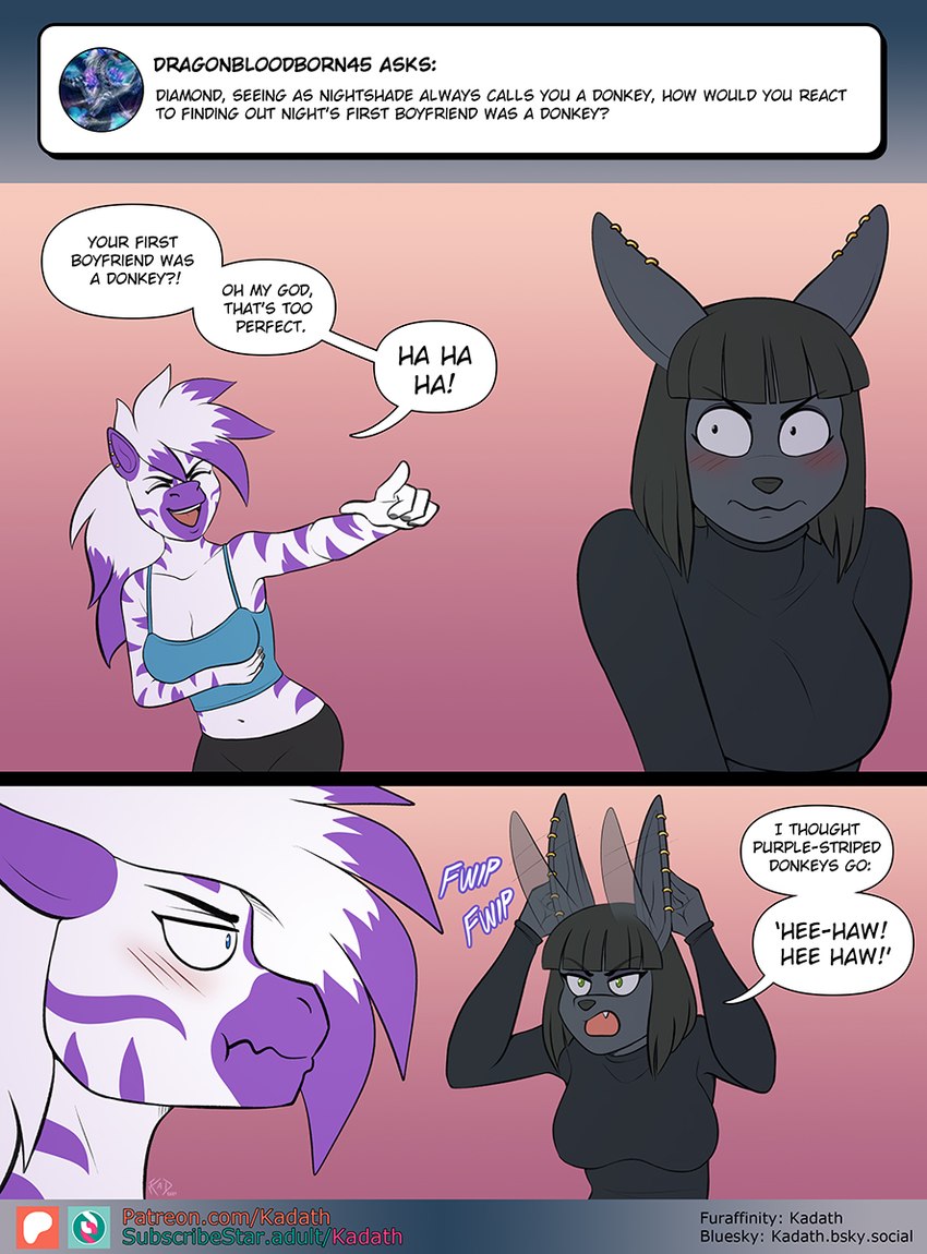 diamond and nightshade created by kadath