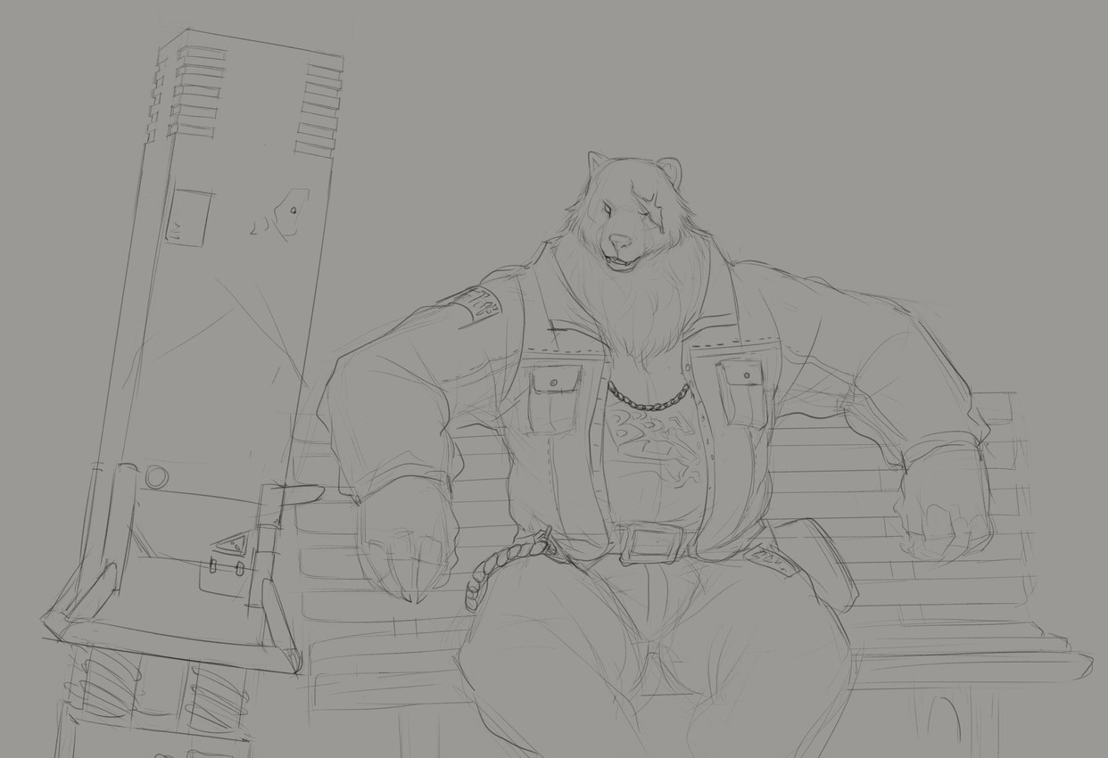 ben bigger (zenless zone zero and etc) created by aduran