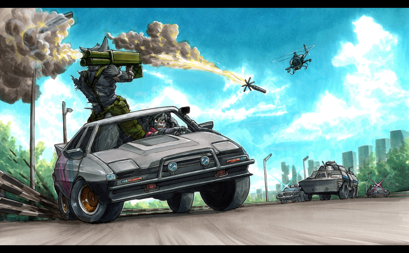 akelus and nat rivers (toyota ae86) created by ewgengster
