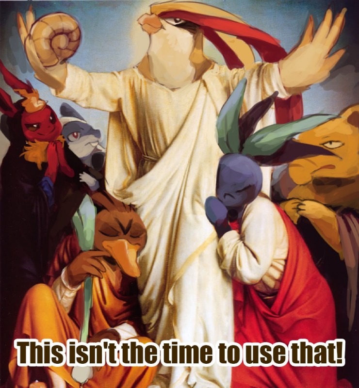 bird jesus, the keeper, flareon the false prophet, dux, jlvwnnoooo, and etc (twitch plays pokemon and etc) created by suizilla
