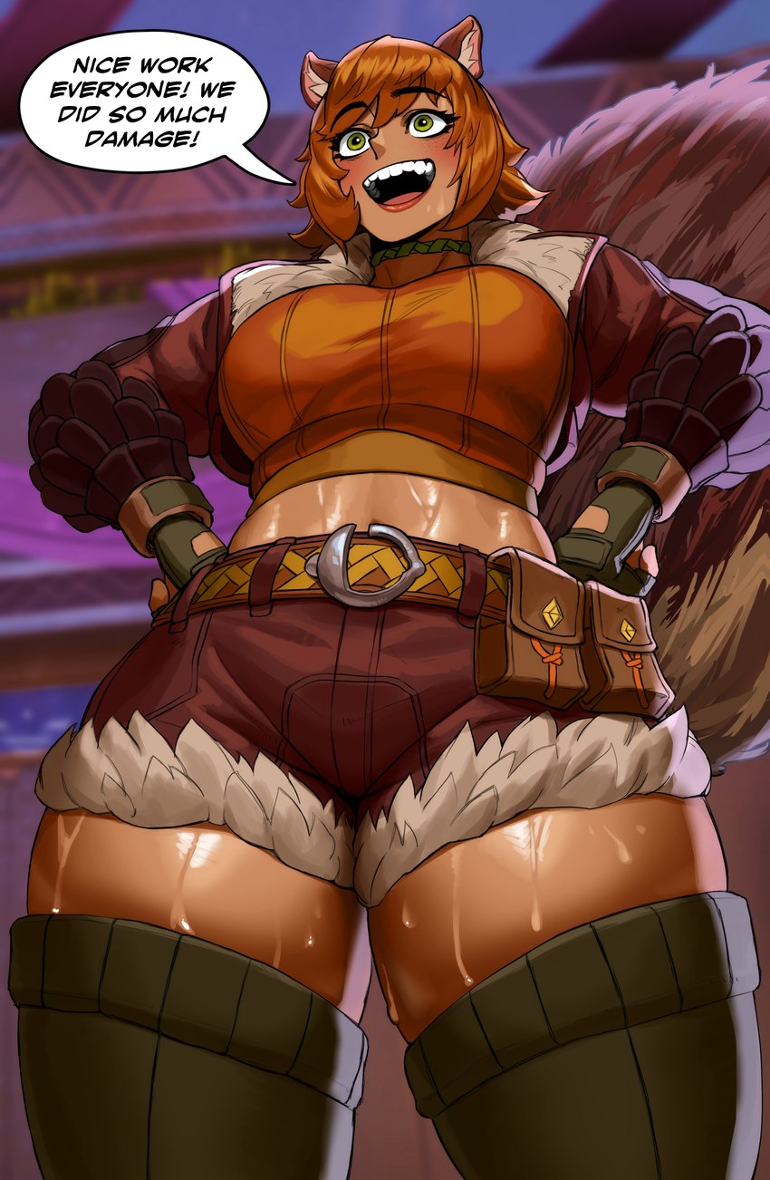 squirrel girl (marvel) created by sotcho