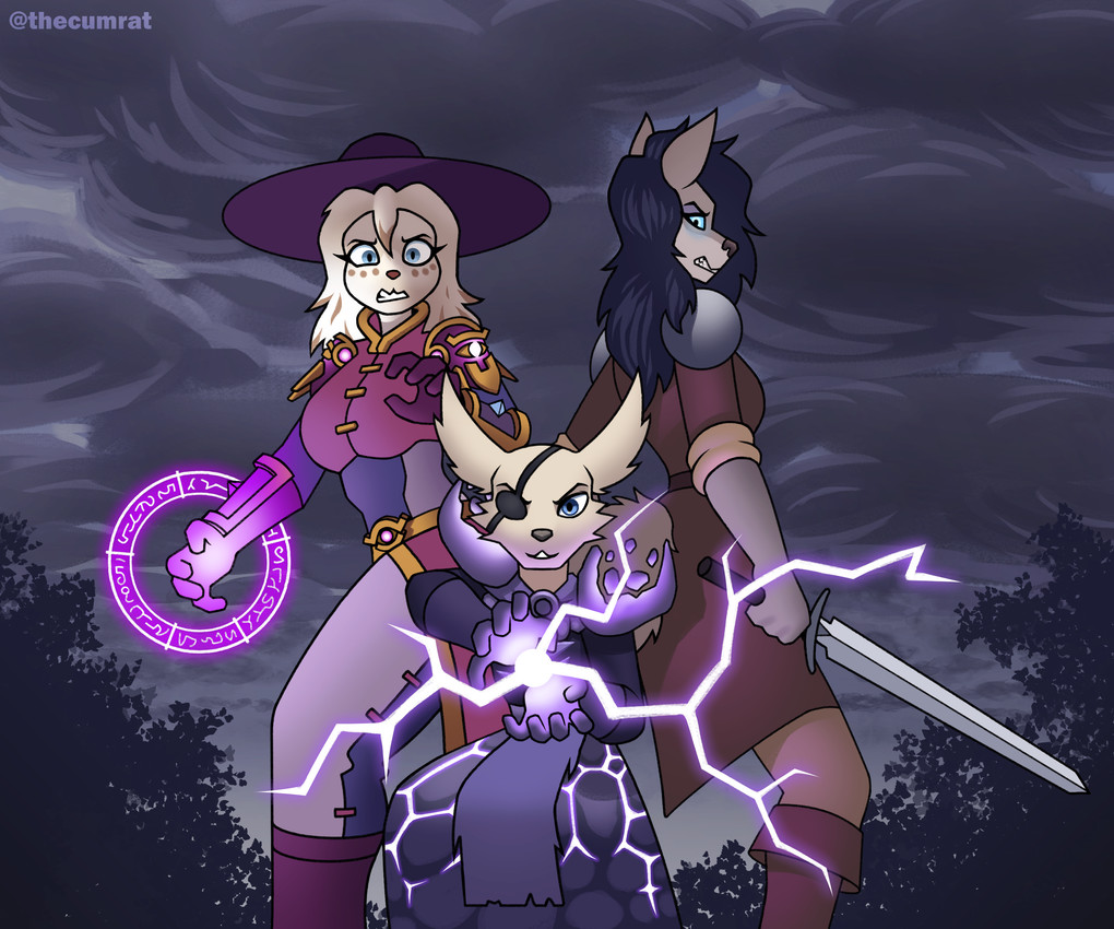 akemi and volka (blizzard entertainment and etc) created by thecumrat