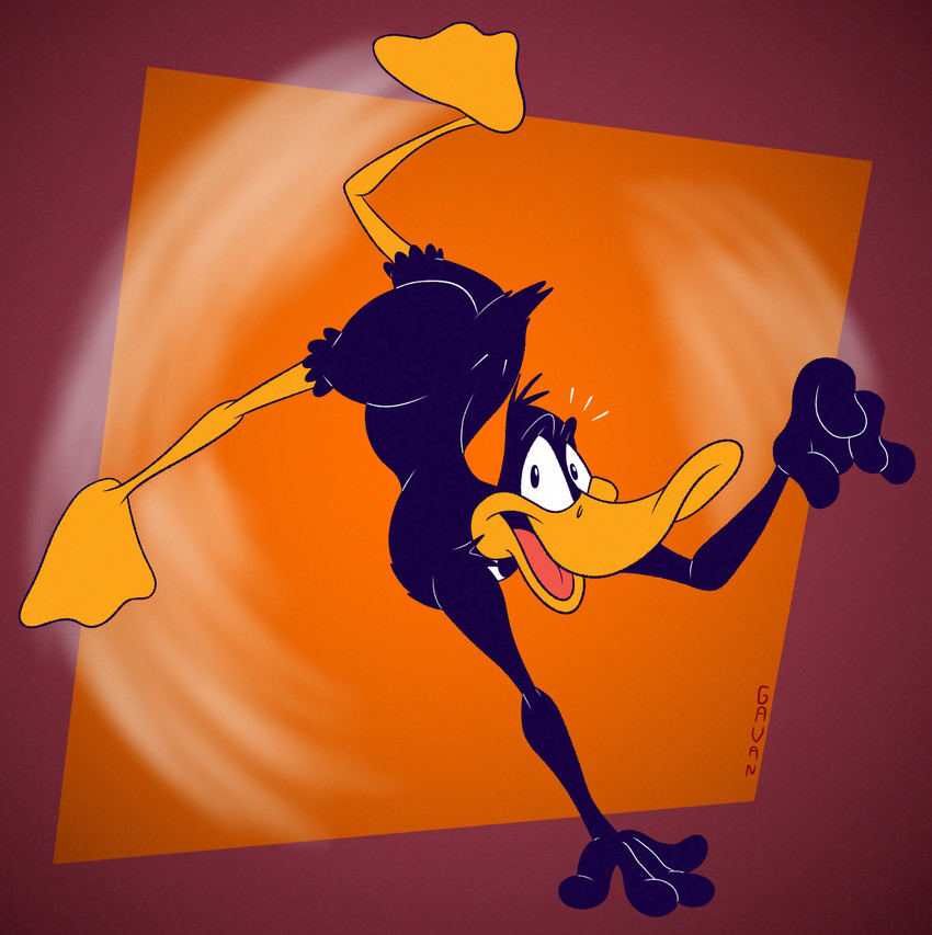 daffy duck (warner brothers and etc) created by gavanzude