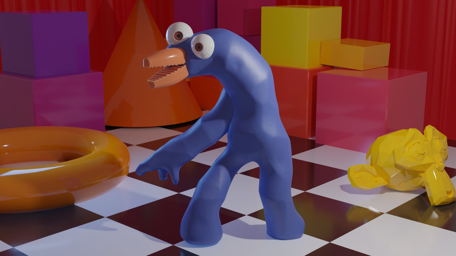 clackmer and fan character (the amazing digital circus and etc) created by keadanger