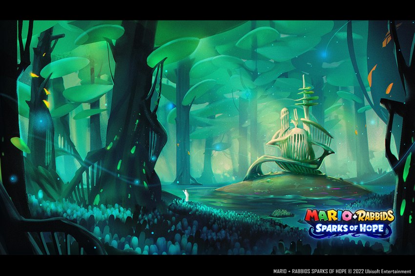 mario plus rabbids sparks of hope and etc created by alessandra de bernardis