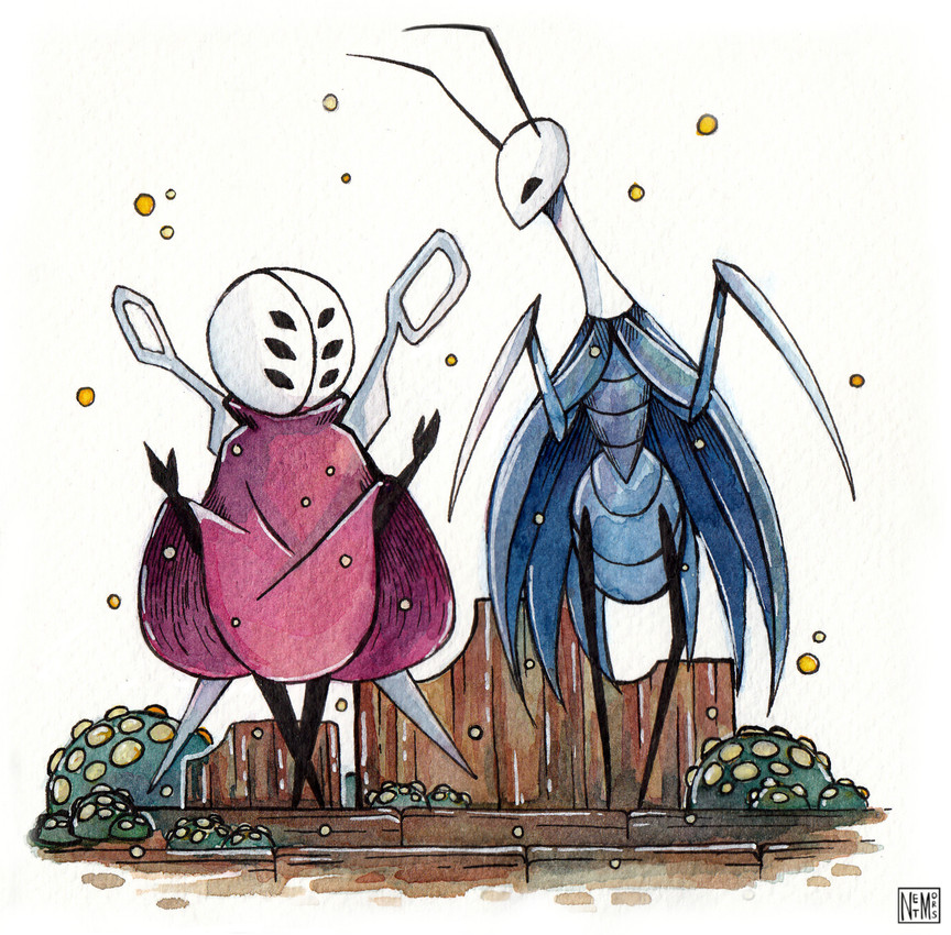 fan character (hollow knight and etc) created by netmors