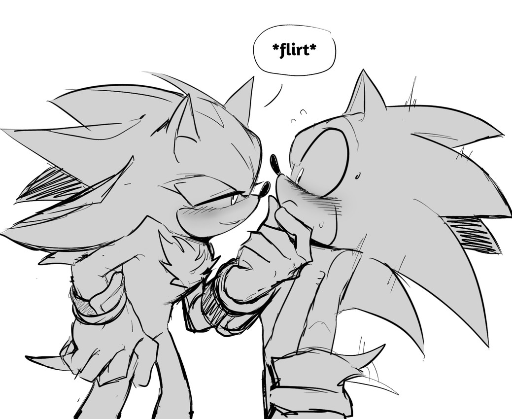 shadow the hedgehog and sonic the hedgehog (sonic the hedgehog (series) and etc) created by 3511vo and anhminh.vo.355