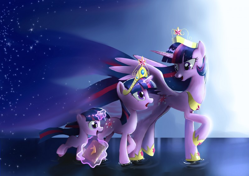 twilight sparkle (friendship is magic and etc) created by gashiboka