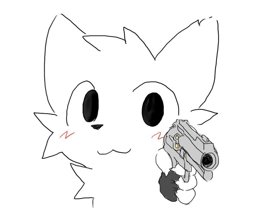 silly cat (boy kisser (meme)) created by chano