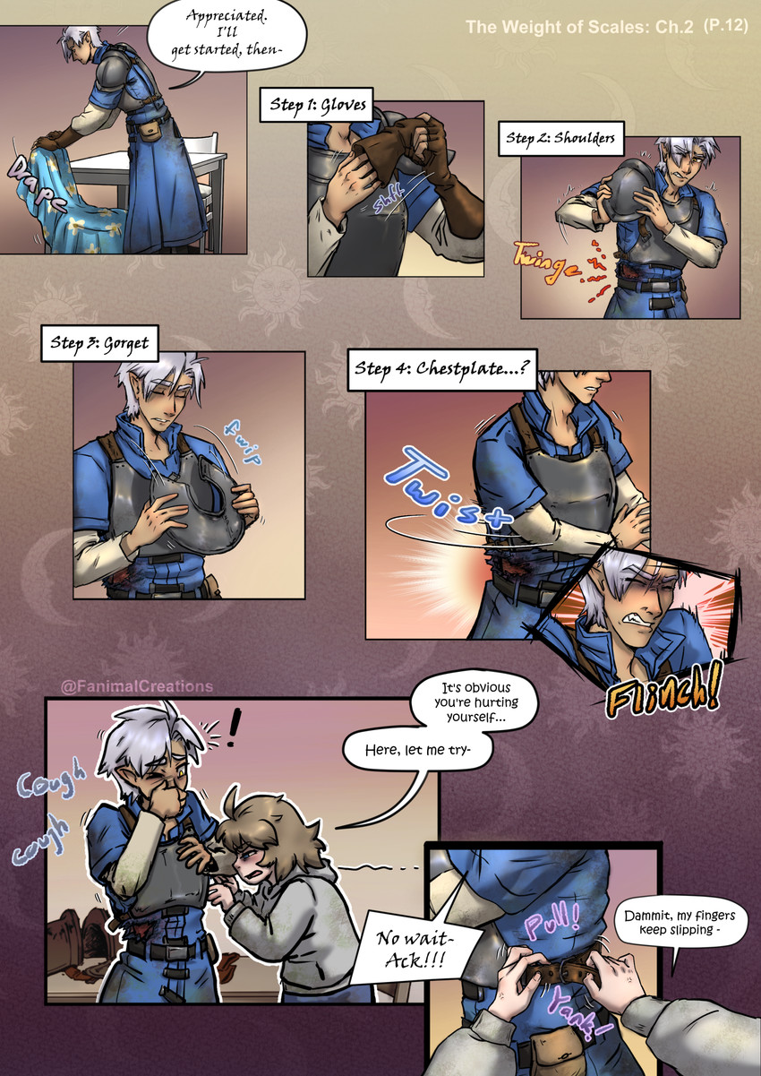 drake and iris (the weight of scales) created by fanimal creations