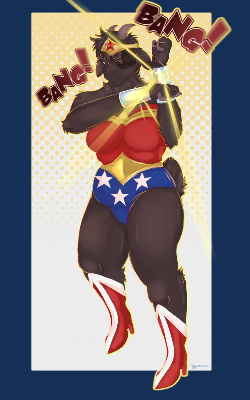 bathory black and wonder woman created by eitodorito
